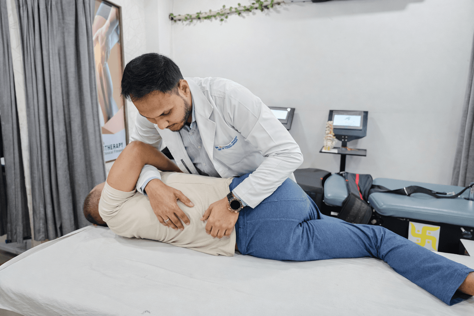 Lumbar Spinal Adjustment