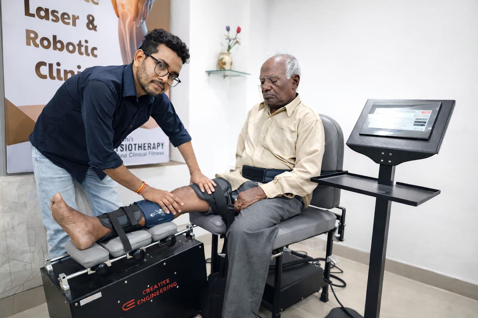 Robotic Knee Decompression & Rehab